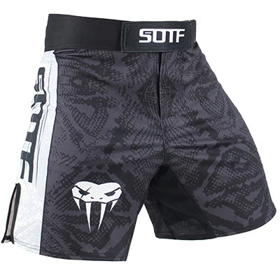 SOTF Snake Scale Fitness Breathable Sports Ferocious MMA Boxing Shorts Tiger Muay Thai Mma Shorts Fight Shorts Kickboxing Boxing